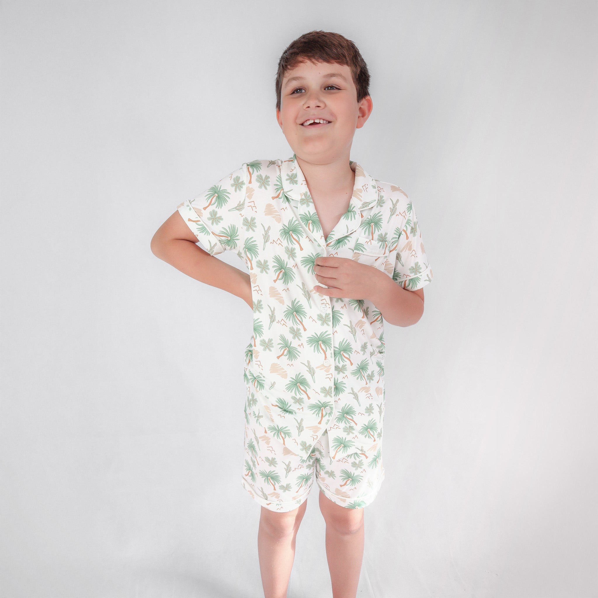 Boys' Pyjamas | Oasis Bamboo Pyjama Set Short Sleeve